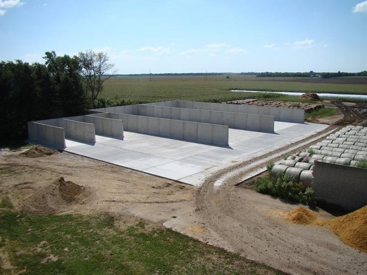 Image of corn bunker.